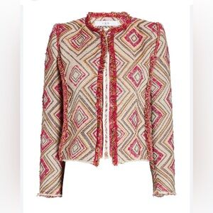 IRO
Kolie Geometric Print Jacket Size 36 SMALL